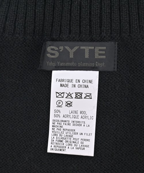 s'yte（サイト）マフラー 黒 サイズ:- メンズ/2200658830044