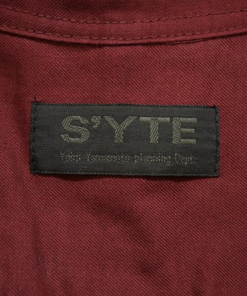 s'yte（サイト）カジュアルシャツ 赤 サイズ:3(M位) メンズ/2200656331024