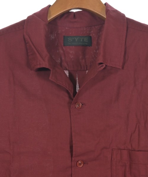 s'yte（サイト）カジュアルシャツ 赤 サイズ:3(M位) メンズ/2200656331024