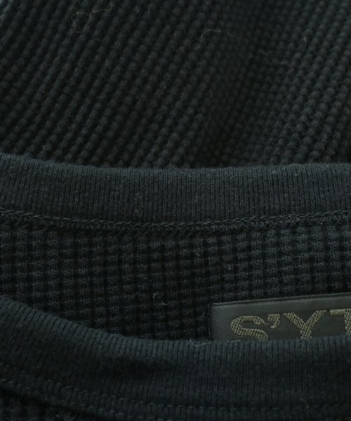 s'yte（サイト）Tシャツ・カットソー 黒 サイズ:3(L位) メンズ/2200659540027