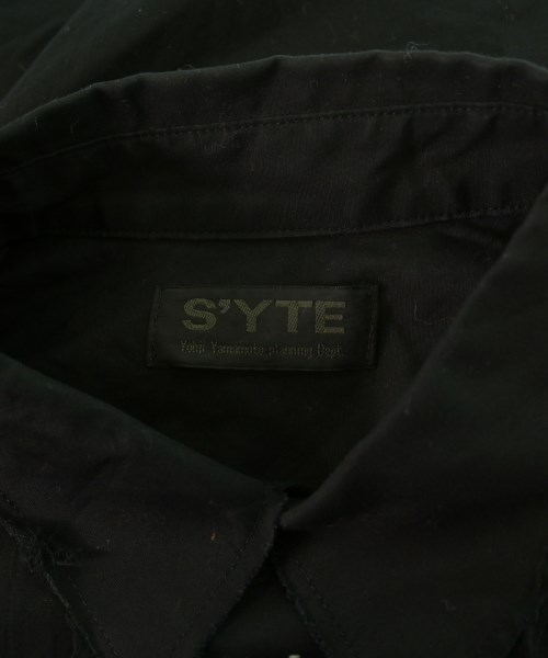 s'yte（サイト）カジュアルシャツ 黒 サイズ:3(M位) メンズ/2200660427096