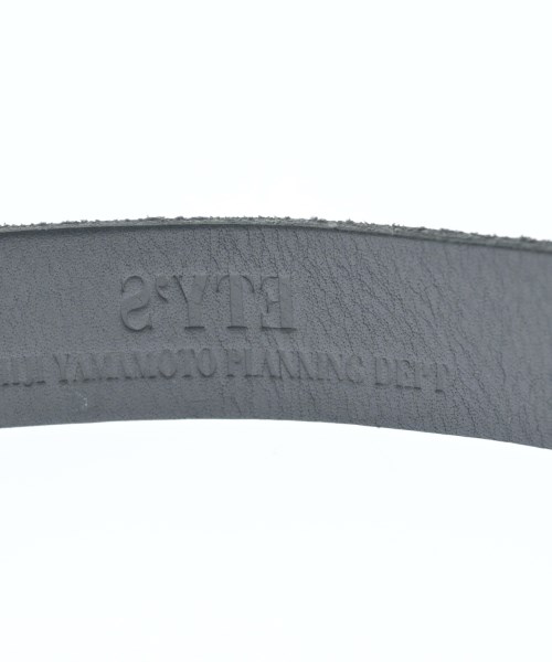 s'yte（サイト）ベルト 黒 サイズ:- メンズ/2200660932156