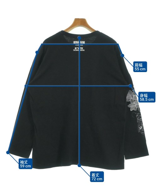 s'yte（サイト）Tシャツ・カットソー 黒 サイズ:-(XL位) メンズ/2200645010039