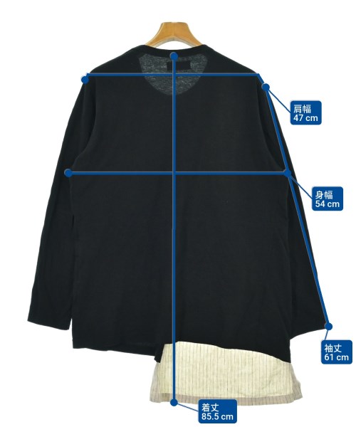 s'yte（サイト）Tシャツ・カットソー 黒 サイズ:3(L位) メンズ/2200635331083