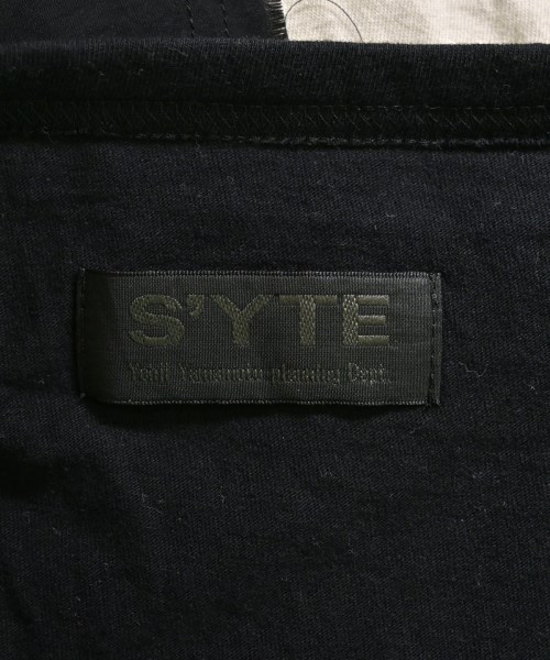s'yte（サイト）Tシャツ・カットソー 黒 サイズ:3(L位) メンズ/2200635331175