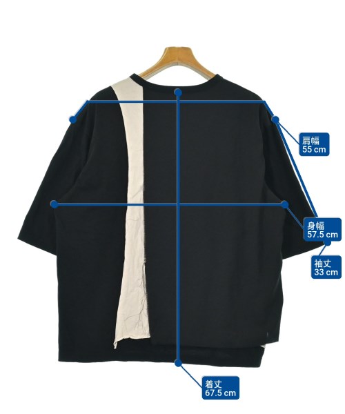 s'yte（サイト）Tシャツ・カットソー 黒 サイズ:3(L位) メンズ/2200635331175