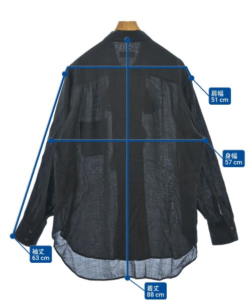 s'yte（サイト）カジュアルシャツ 黒 サイズ:3(M位) メンズ/2200647653098