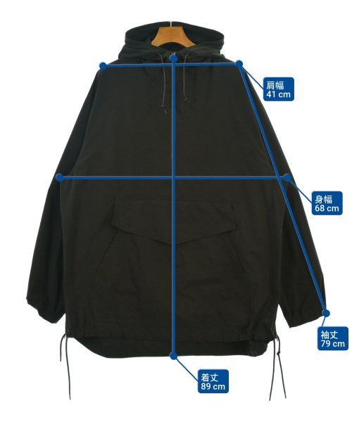 s'yte（サイト）マウンテンパーカー 黒 サイズ:3(M位) メンズ/2200640634032