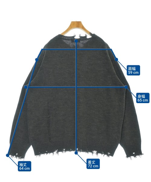 s'yte（サイト）ニット・セーター グレー サイズ:3(M位) メンズ/2200653283050