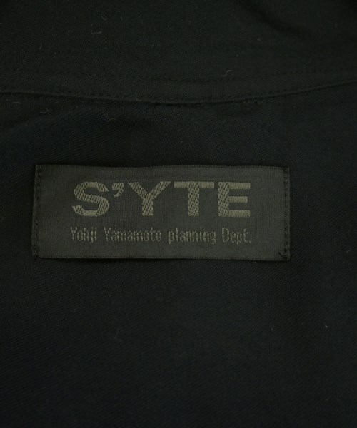 s'yte（サイト）カジュアルシャツ 黒 サイズ:4(XXL位) メンズ/2200704767096