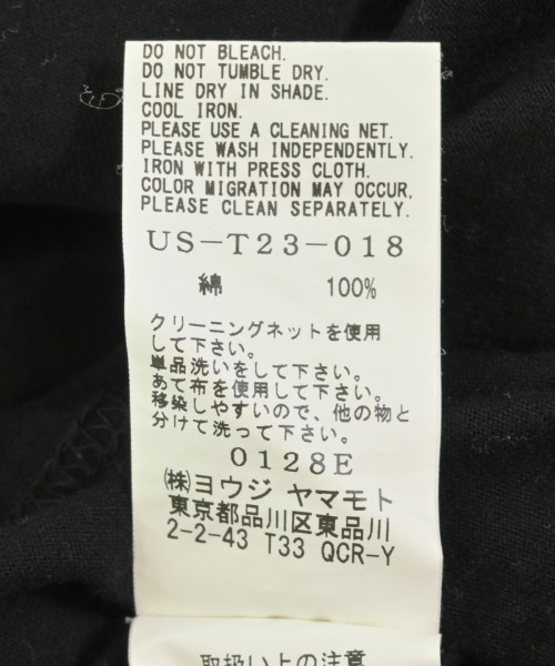 s'yte（サイト）Tシャツ・カットソー 黒 サイズ:3(L位) メンズ/2200707244075