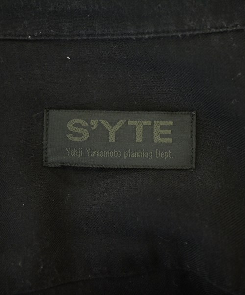 s'yte（サイト）カジュアルシャツ 黒 サイズ:3(L位) メンズ/2200708833025