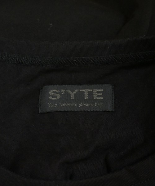 s'yte（サイト）Tシャツ・カットソー 黒 サイズ:3(L位) メンズ/2200663255115