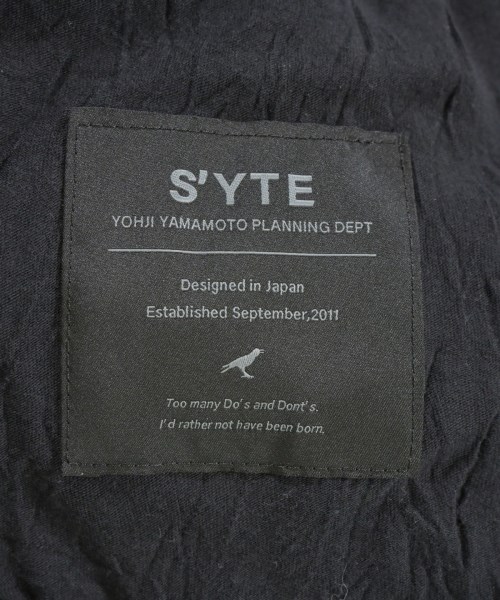 s'yte（サイト）その他 黒 サイズ:3(L位) メンズ/2200621682045