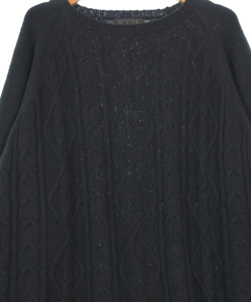 s'yte（サイト）ニット・セーター 黒 サイズ:3(L位) レディース/2200664009045