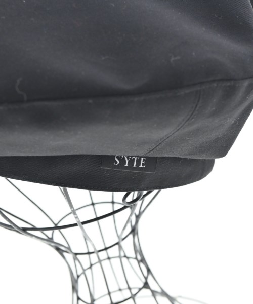 s'yte（サイト）ハンチング・ベレー帽 黒 サイズ:- メンズ/2200664264055