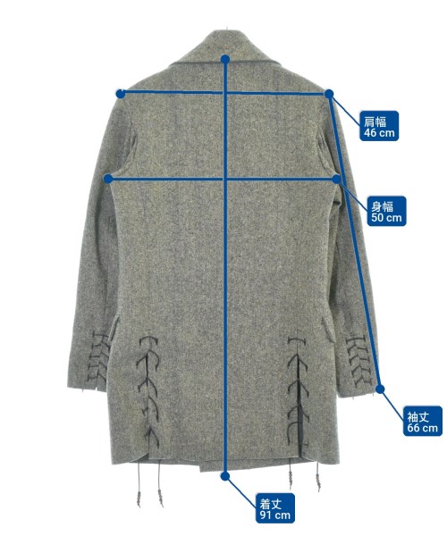 s'yte（サイト）コート 黒 サイズ:3(L位) メンズ/2200664160029