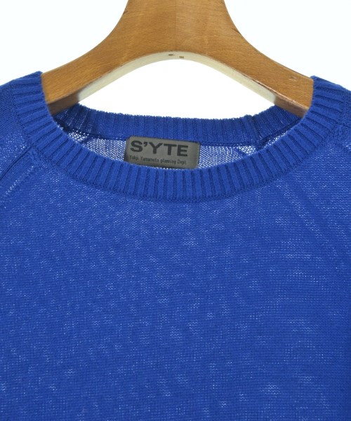 s'yte（サイト）ニット・セーター 青 サイズ:3(L位) メンズ/2200725869038