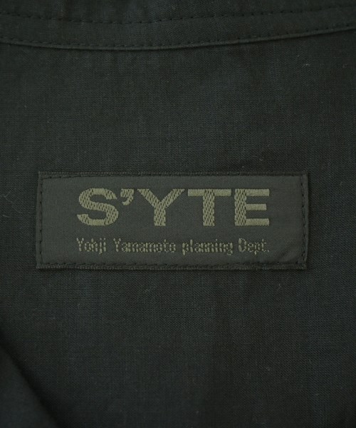 s'yte（サイト）カジュアルシャツ 黒 サイズ:3(L位) メンズ/2200725287085