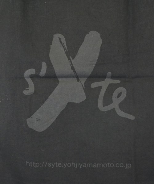 s'yte（サイト）トートバッグ 黒 サイズ:- メンズ/2200686000136