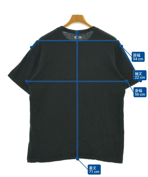 s'yte（サイト）Tシャツ・カットソー 黒 サイズ:3(L位) メンズ/2200686467038