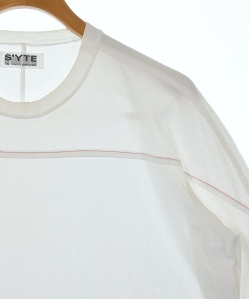 s'yte（サイト）Tシャツ・カットソー 白 サイズ:3(L位) メンズ/2200684577203