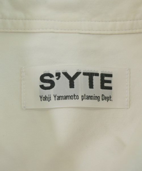 s'yte（サイト）カジュアルシャツ 白 サイズ:3(L位) メンズ/2200680054265