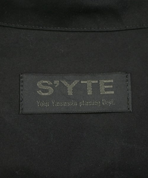 s'yte（サイト）カジュアルシャツ 黒 サイズ:3(L位) メンズ/2200692286074