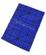 BAO BAO ISSEY MIYAKE（バオバオイッセイミヤケ）カードケース 青 サイズ:- レディース/2200621428094
