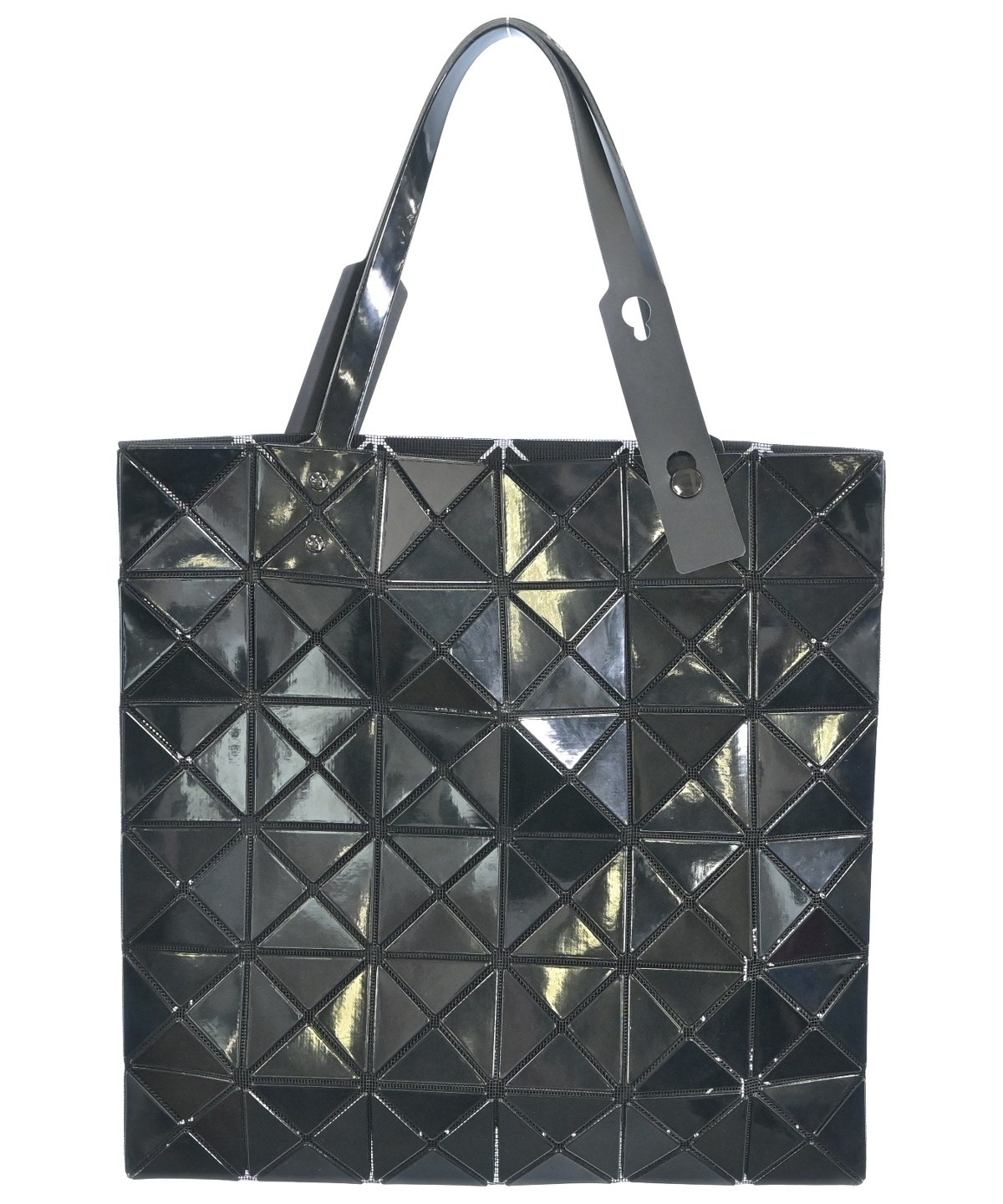 「美品レア」バオバオイッセイミヤケトートバッグ　スタッズ　黒 BAO BAO ISSEY MIYAKE（バオバオイッセイミヤケ）トートバッグ