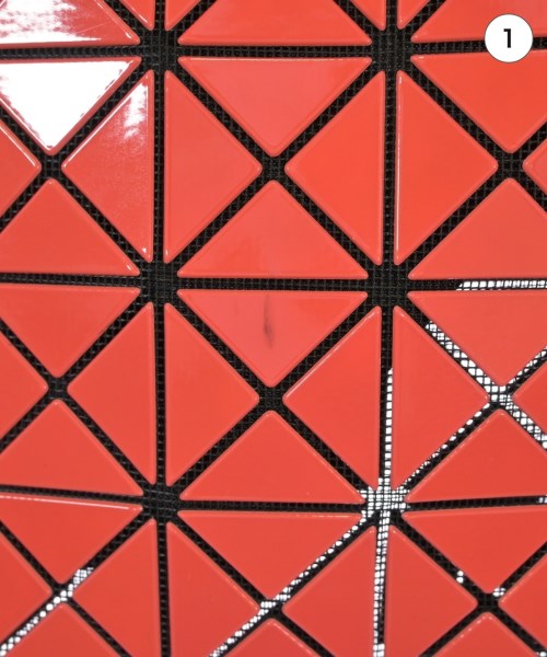 BAO BAO ISSEY MIYAKE（バオバオイッセイミヤケ）トートバッグ 赤 サイズ:- レディース/2200630368060