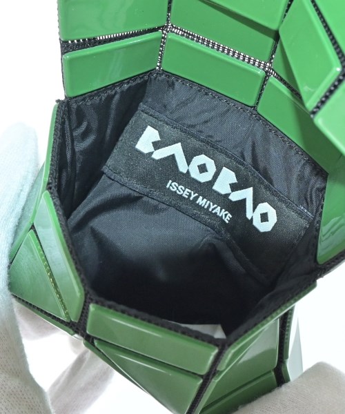 BAO BAO ISSEY MIYAKE（バオバオイッセイミヤケ）財布・コインケース 緑 サイズ:- レディース/2200732138363