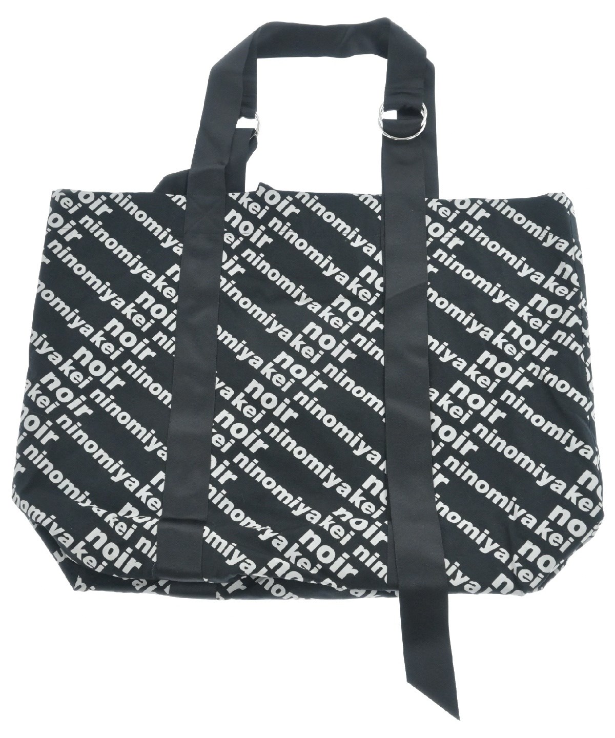 noir kei ninomiya（ノワールケイニノミヤ）トートバッグ 黒 サイズ