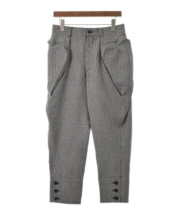 ノワールケイニノミヤ　パンツ　レディース　XS　クロップド　チェック　千鳥格子