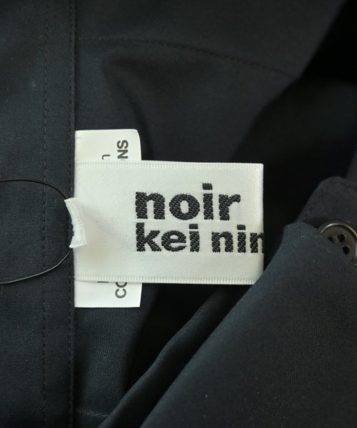 noir kei ninomiya（ノワールケイニノミヤ）カジュアルシャツ 黒 サイズ:XS レディース/2200554958088