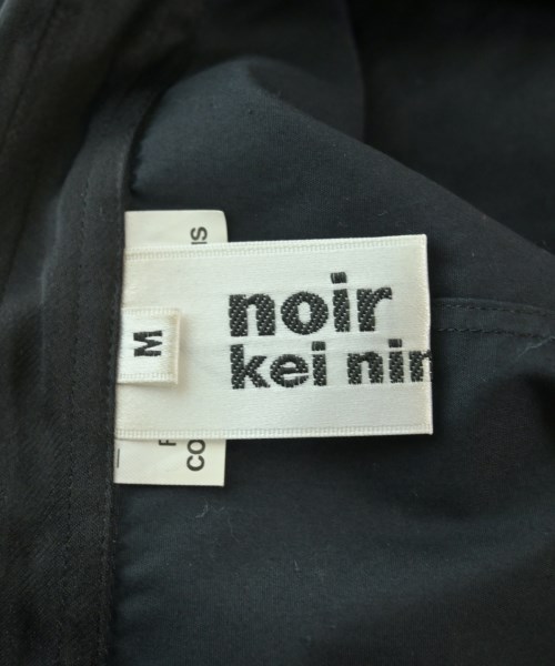 noir kei ninomiya（ノワールケイニノミヤ）カジュアルシャツ 黒 サイズ:M レディース/2200550861184
