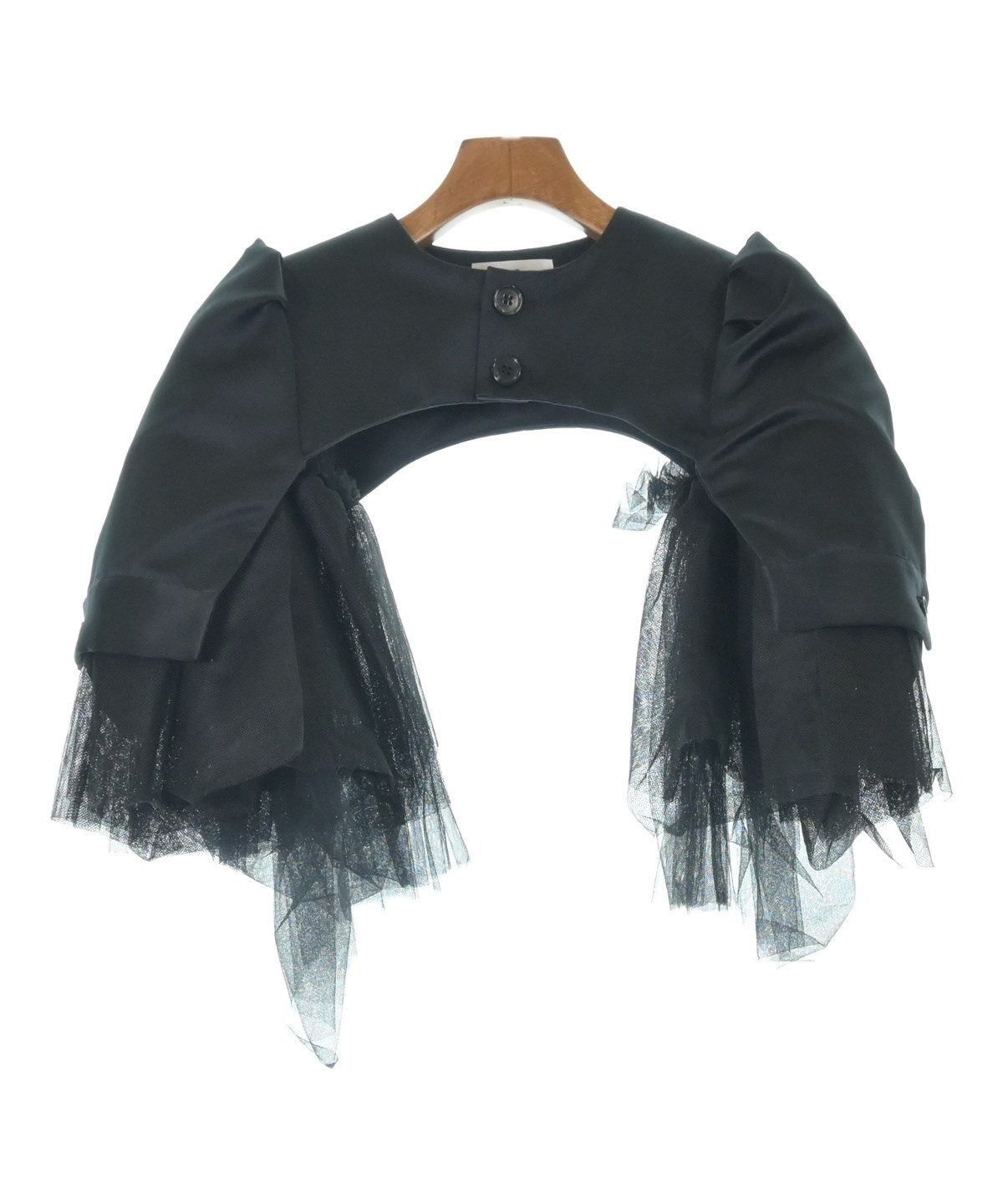 noir kei ninomiya（ノワールケイニノミヤ）ブラウス 黒 サイズ:XS