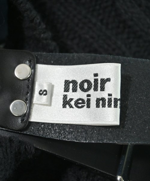 noir kei ninomiya（ノワールケイニノミヤ）ベスト 黒 サイズ:S レディース/2200634759024