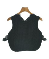 noir kei ninomiya（ノワールケイニノミヤ）ベスト 黒 サイズ:S レディース/2200634759024