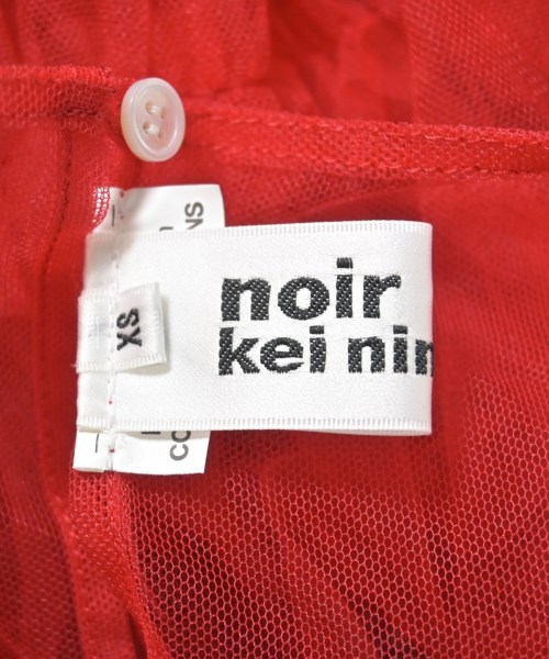 noir kei ninomiya（ノワールケイニノミヤ）ワンピース 赤 サイズ:XS レディース/2200635203014