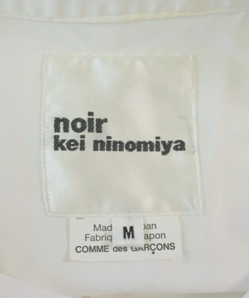 noir kei ninomiya（ノワールケイニノミヤ）ドレスシャツ 白 サイズ:M レディース/2200621907131
