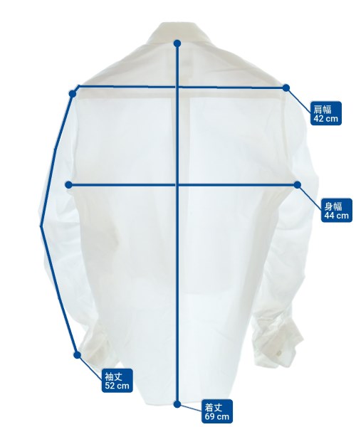 noir kei ninomiya（ノワールケイニノミヤ）ドレスシャツ 白 サイズ:M レディース/2200621907131