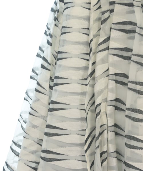 noir kei ninomiya（ノワールケイニノミヤ）ロング・マキシ丈スカート 白 サイズ:S レディース/2200620697088