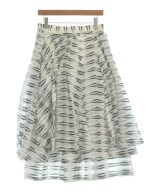 noir kei ninomiya（ノワールケイニノミヤ）ロング・マキシ丈スカート 白 サイズ:S レディース/2200620697088