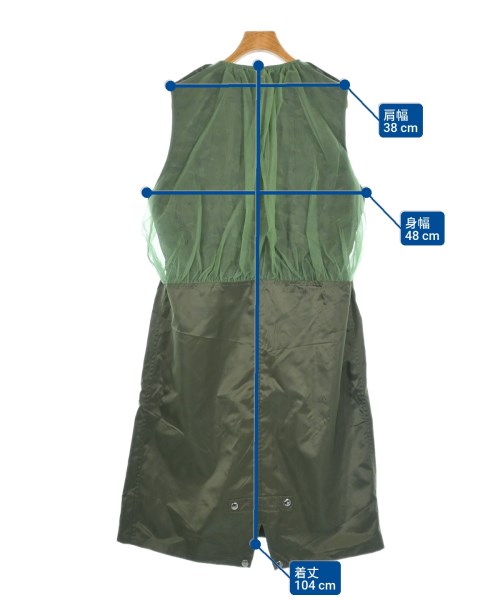 noir kei ninomiya（ノワールケイニノミヤ）ベスト カーキ サイズ:L レディース/2200640104061