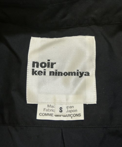 noir kei ninomiya（ノワールケイニノミヤ）カジュアルシャツ 黒 サイズ:S レディース/2200640727017
