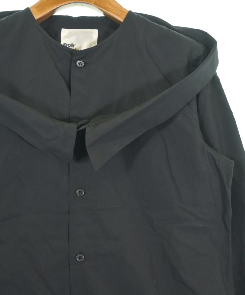 noir kei ninomiya（ノワールケイニノミヤ）カジュアルシャツ 黒 サイズ:S レディース/2200640727017