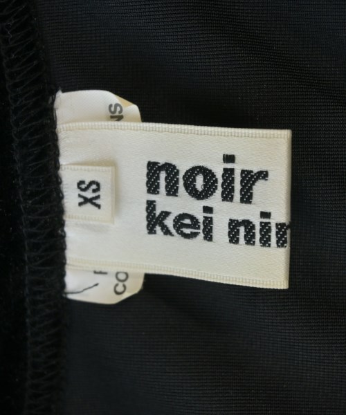 noir kei ninomiya（ノワールケイニノミヤ）Tシャツ・カットソー 黒 サイズ:XS レディース/2200622189062
