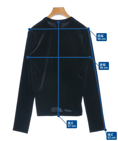 noir kei ninomiya（ノワールケイニノミヤ）Tシャツ・カットソー 黒 サイズ:XS レディース/2200622189062