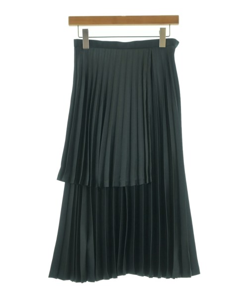 noir kei ninomiya(ノワール　ケイ　ニノミヤ)ロング・マキシ丈スカート 緑 サイズ:XS/2200632893102